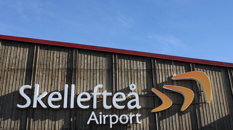 20 % upp för Skellefteå Airport