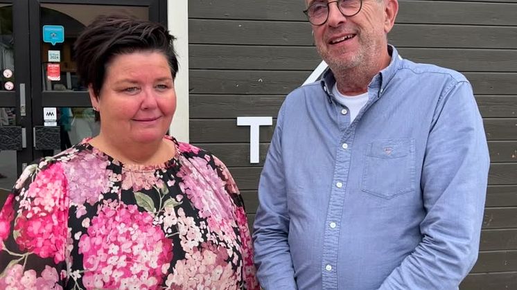 Mia Faldmo, Destination Engerdal och Lars Ericson, Destination Idre 