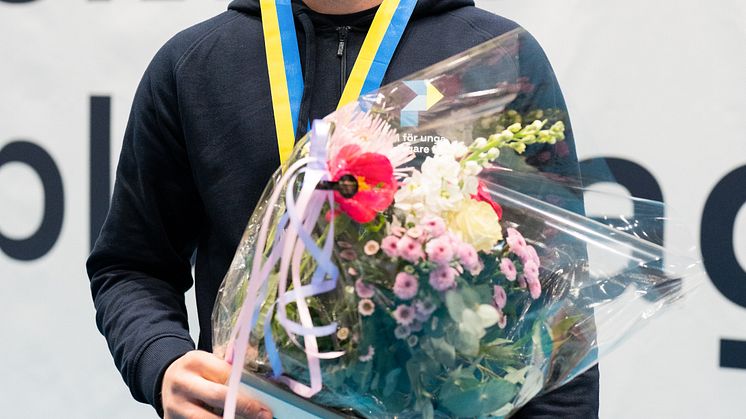 Silvermedaljör: Fredrik Wikström, Luleå