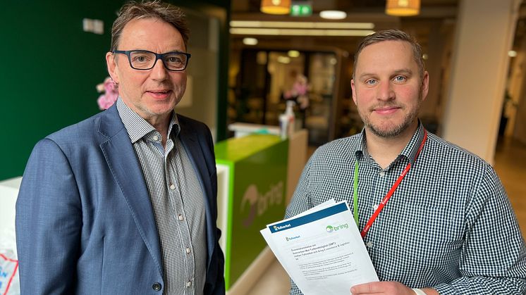 Mikael Lindgren på Tullverket och Tomas Stjernenfall på Bring
