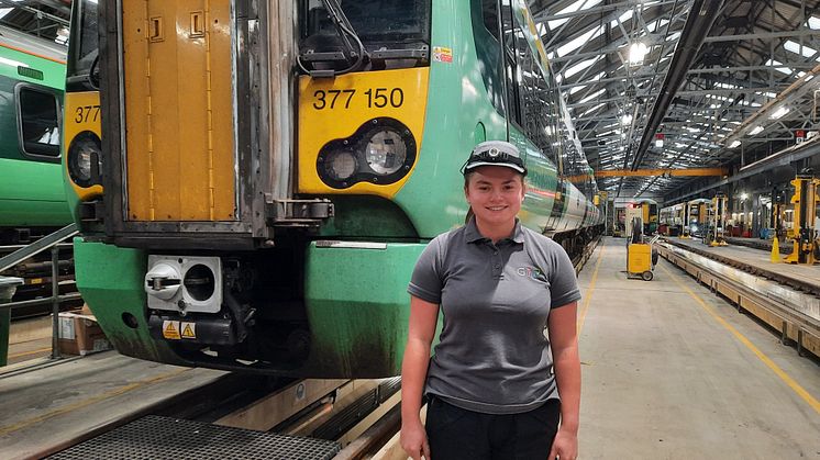 Katie Short - a second year engineering apprentice