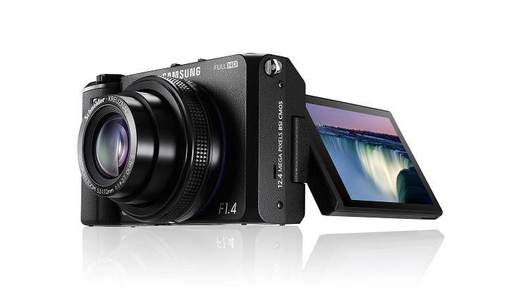 Smart Camera med inbyggd wifi: Det ser ljust ut för Samsung EX2F