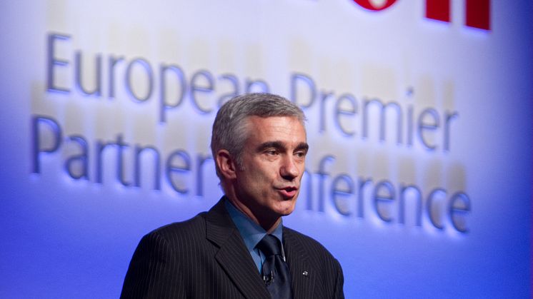 Fokus på tjänster på Canons konferens för europeiska partners