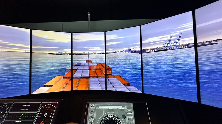 New simulation study paves the way for enhanced safety for container traffic to CMP’s new container terminal in Ydre Nordhavn