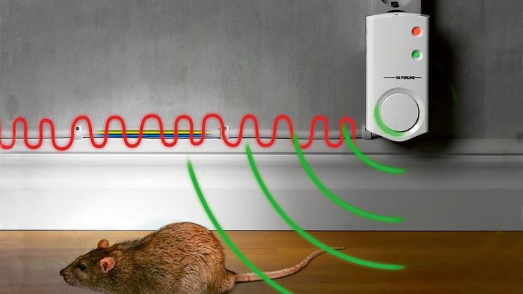 Mota bort ovälkomna gnagare med högfrekvent ljud