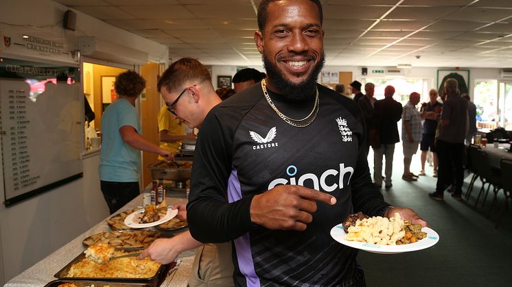 Chris Jordan at Shepherds Bush Cricket Club