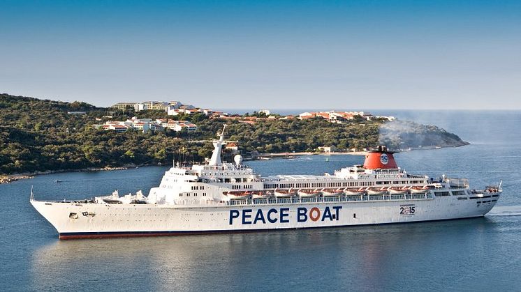 Tusen japaner till Göteborg med fredsbåt