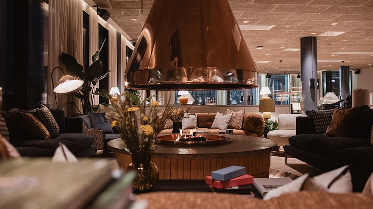Lobby, Hernö Gin Hotell