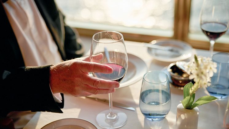 Borealis Main Restaurant - wine with dinner.jpg