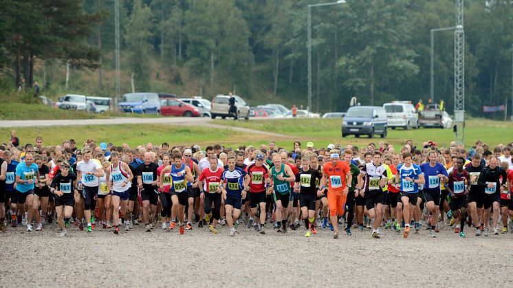 VasaStafetten 2012, starten i Sälen kl 08.00 18 augusti