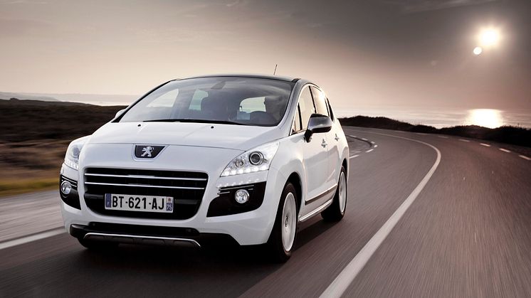 Peugeot 3008 HYbrid4 har modtaget Öko Globe prisen i Tyskland