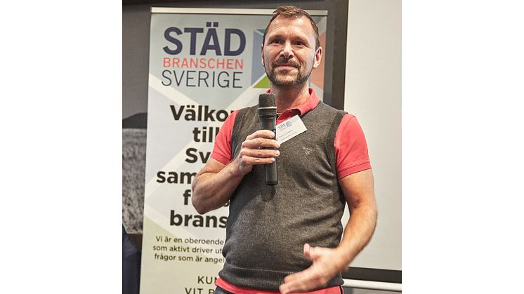 Matthias Lindholm föreläser på Stora Städchefsdagen 12-13 september