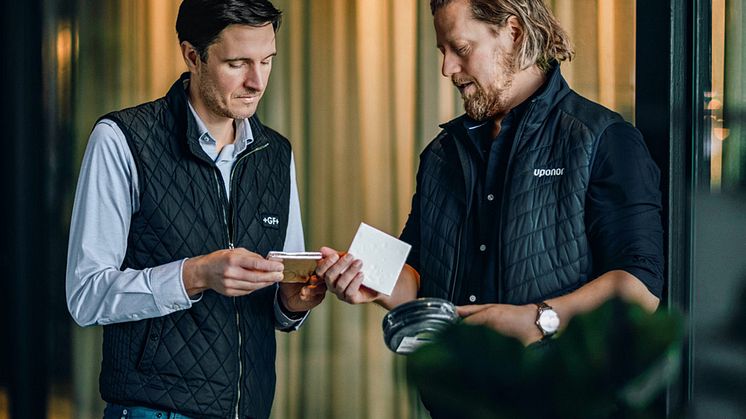GF Uponor blir GF Building Flow Solutions - satsar nu i Stockholm