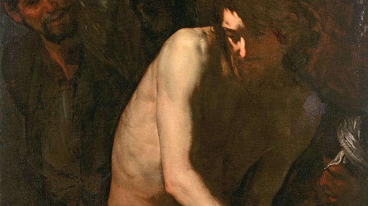 JUSEPE DE RIBERA. Kristi gisslande