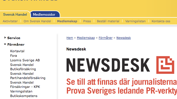 13.000 handelsföretag får nytt pr-verktyg