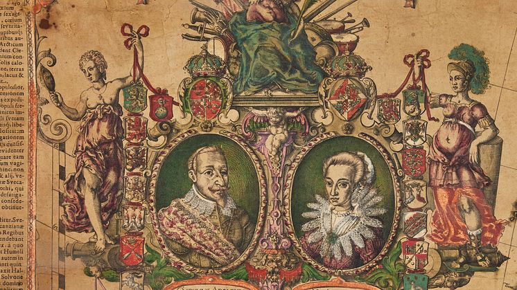 "Orbis Arctoi Nova et Accurata Delineatio" av Andreas Bureus