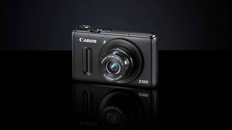Canon presenterar PowerShot S100 – en kompakt kamera med omfattande kontrollmöjligheter 