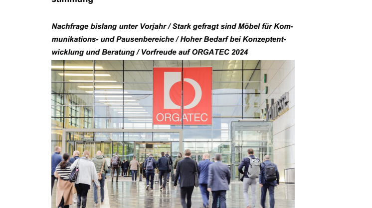 IBA-Pressemeldung: Branchendaten im Januar bis Juni 2024