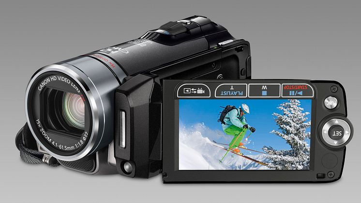 Canons HD-flashvideokameror i LEGRIA HF-serien: suverän bildkvalitet, läcker design