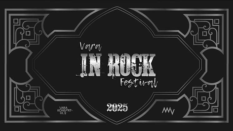 Efter årets succé återvänder rockfestivalen Vara In Rock till Vara Konserthus 1 november 2025.
