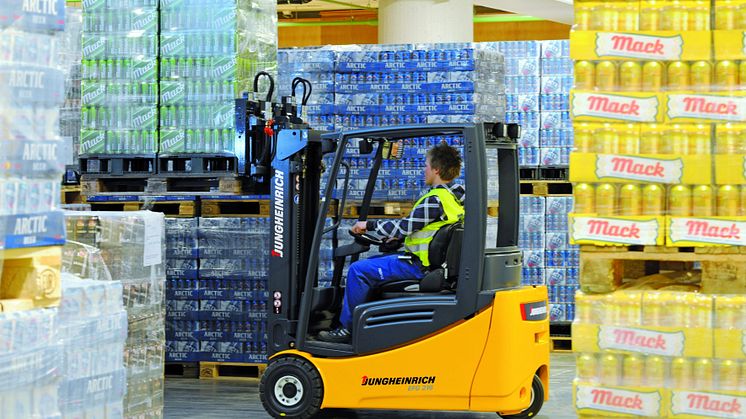 Jungheinrich bäst i test inom energieffektivitet 