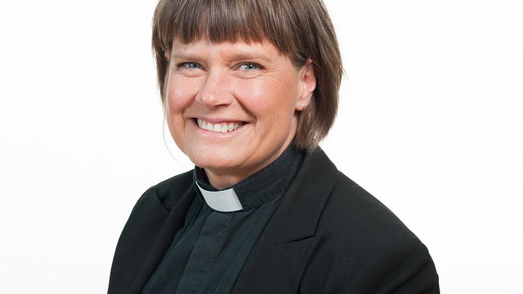 Karin Wiborn deltar vid påveinstallationen i Rom
