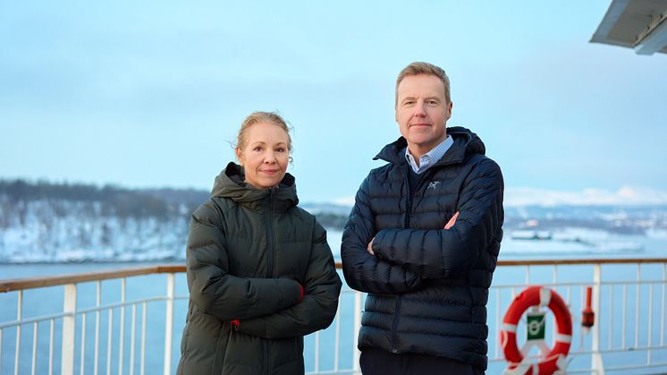 Hedda Felin og Per Rasmussen