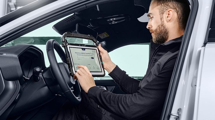  Robust und leistungsfähig: Das neue robuste KFZ Diagnosetool von Getac und Mahle   ©Mahle