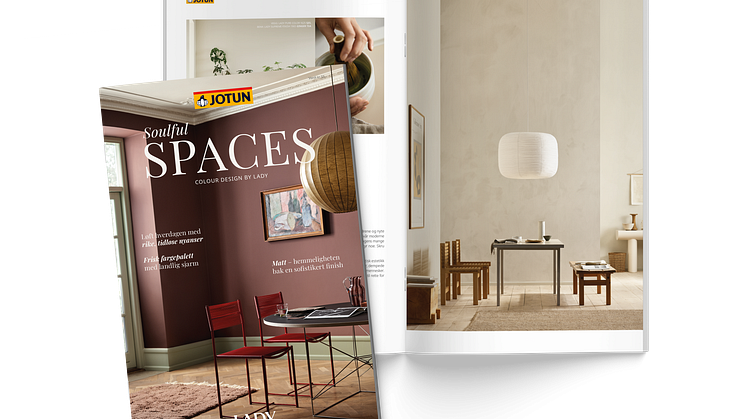 Jotun LADY fargekart Soulful Spaces 2026 oppslag 