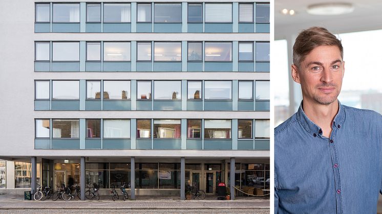 FOJABs hållbarhetschef önskar sig fler transformationsprojekt i julklapp. På bilden en uppgraderad kontorsfastighet i Malmö. Foto: Markus Linderoth/Jesper Landby