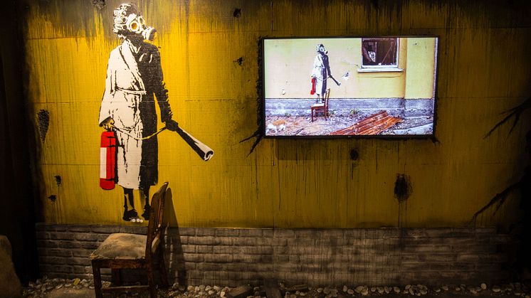 Ausstellung "House of Banksy" in Leipzig