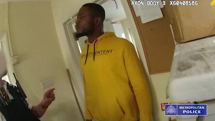 Kenneth Ebbah arrest footage