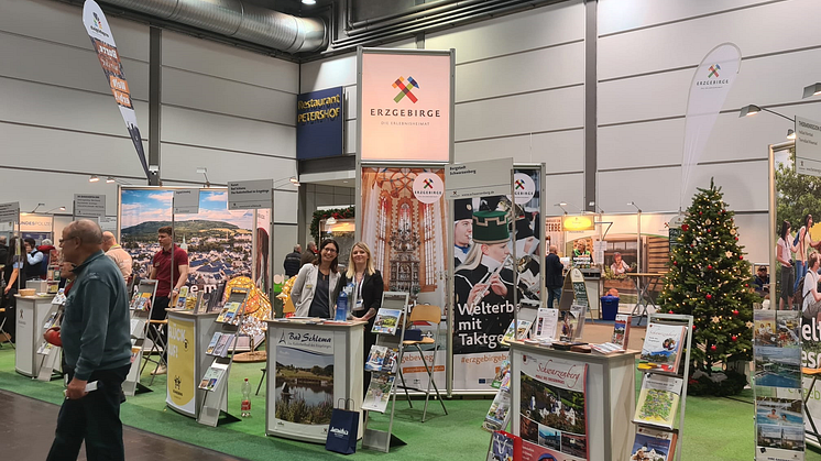 Die Erlebnisheimat Erzgebirge auf der "Touristik & Caravaning" in Leipzig (Foto: TVE)