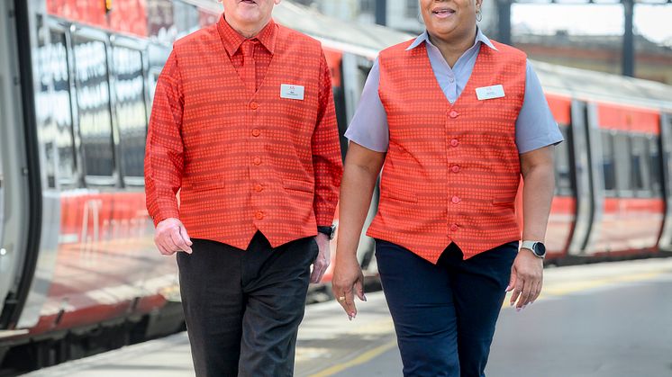 Colleagues celebrate 40 years of the Gatwick Express