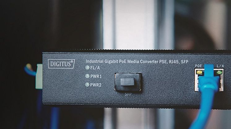 Product News: The perfect converter solution for optical data transmission - DIGITUS® SFP Modules and Media Converters