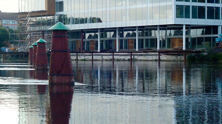 Karlstad CCC exteriörfoto med Klarälven