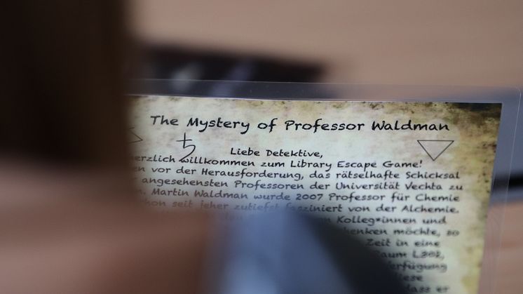 Ab Anfang Juli wird die Universitätsbibliothek Vechta (UB) um eine Attraktivität reicher sein. Dann geht nach einer Vorbereit