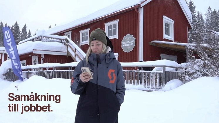 Samåkning till och från jobbet 
