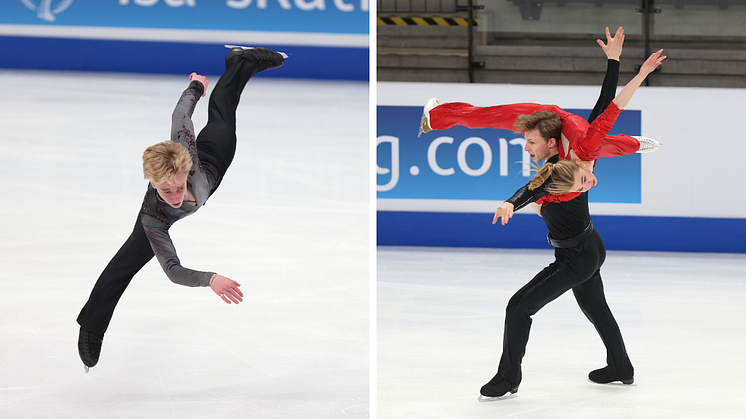Nordebäck och isdansparet Ruud Reitan/Majorov uttagna till VM