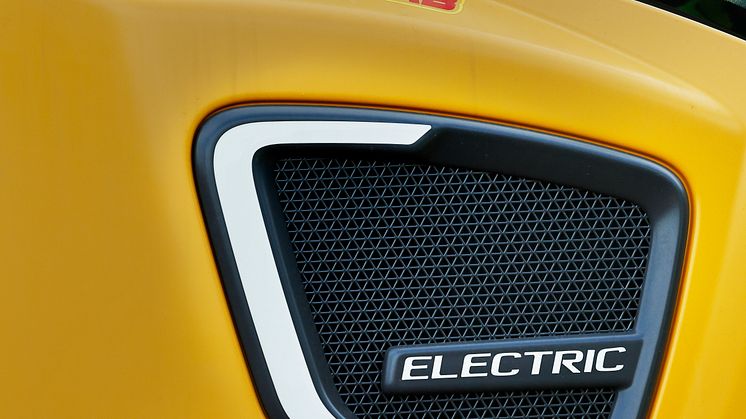 Volvo ECR25 Electric - logotyper