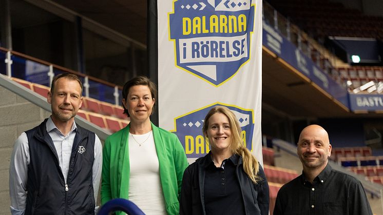 Från vänster: Andreas Hedbom, Malin Floridan, Lisa Ek och Jonas Heimer.