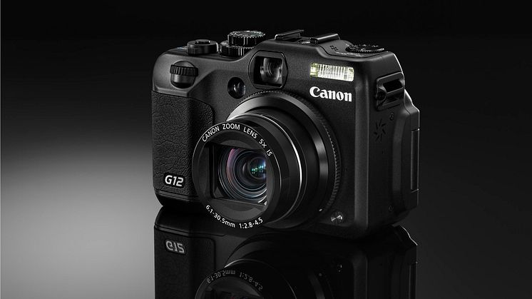 Succén fortsätter - nu lanserar Canon PowerShot G12 för passionerade fotografer