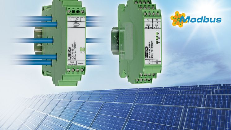 Monitor PV String Currents Without an Additional Power Supply
