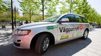 Motormännens vägpatrull kör Hertzbilar