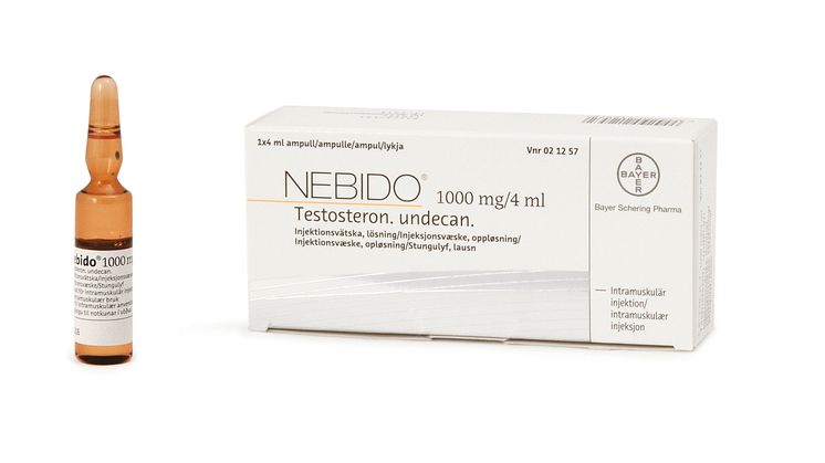 Nebido – långtidsverkande injektion mot testosteronbrist