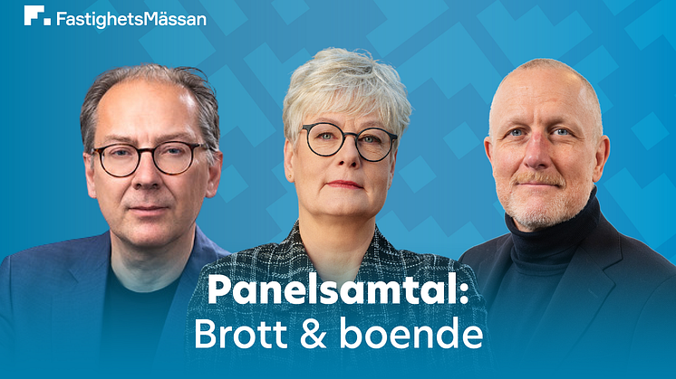 Panelsamtal på FastighetsMässan Stockholm 2025