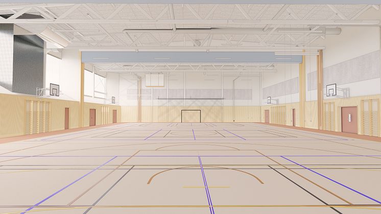Njupkärrs skola och idrottshall