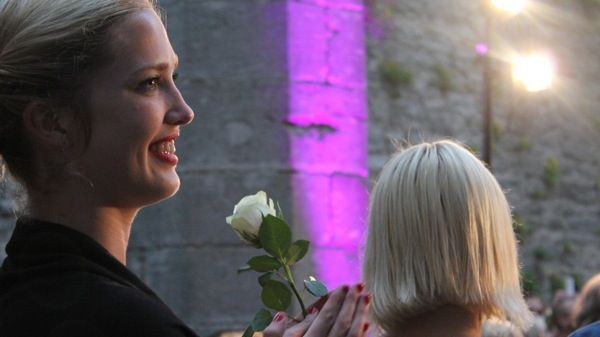 Linda Nordlund (LUF) på schyst modevisning i Almedalen