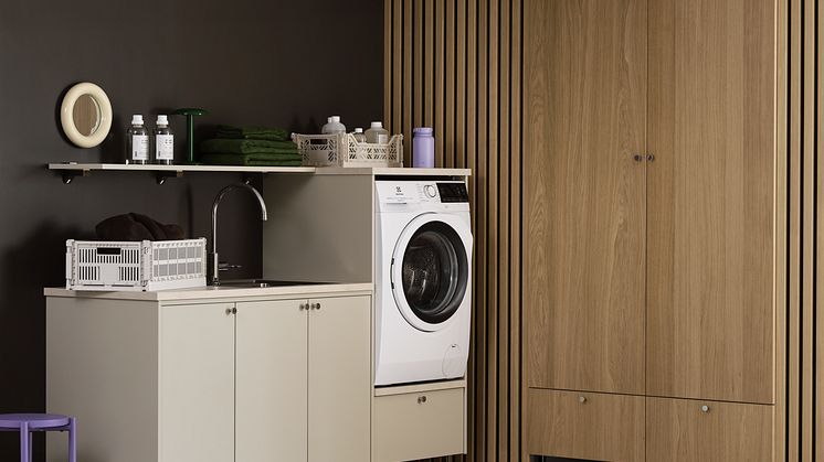 Årets tvättstugenyheter från Vedum: Funktion och design på få kvadratmeter