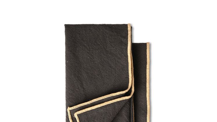 Sagaform AW24 - Edith napkin black